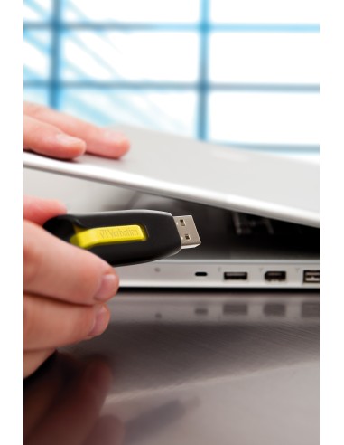 Verbatim V3 USB Drive 16GB unità flash USB USB tipo A 3.2 Gen 1 (3.1 Gen 1) Nero, Giallo