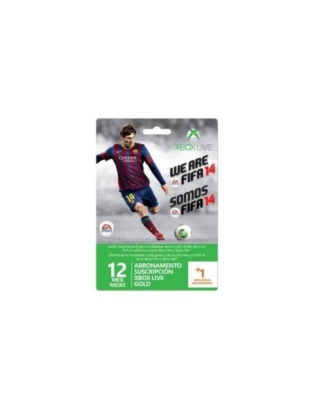 Microsoft Xbox 360 LIVE 12+1m Gold Subscription