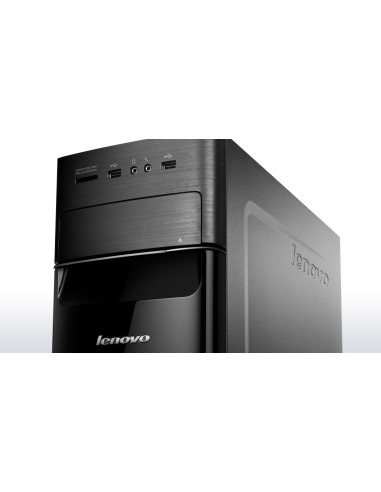 Lenovo Essential H535 DDR3-SDRAM A8-6500 Tower AMD A8 8 GB 1000 GB HDD Windows 8.1 PC Nero