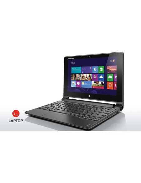 Lenovo IdeaPad Flex 10 Computer portatile 25,6 cm (10.1") Touch screen Intel® Celeron® 2 GB DDR3-SDRAM 320 GB HDD Wi-Fi 4