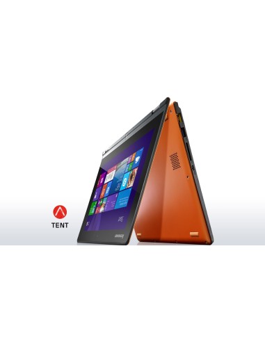 Lenovo IdeaPad Yoga 2 11" Ibrido (2 in 1) 29,5 cm (11.6") Touch screen HD Intel® Celeron® 4 GB DDR3L-SDRAM 508 GB Hard Disk