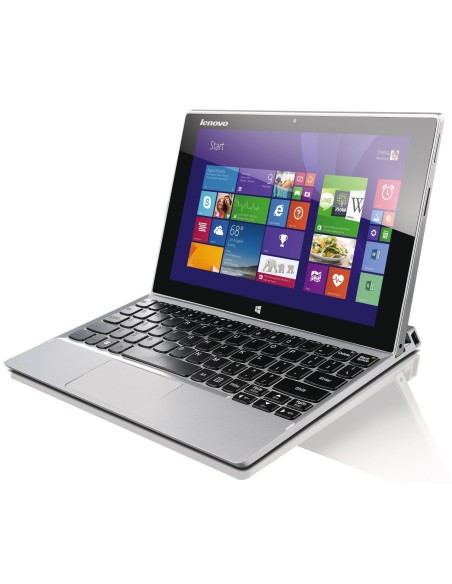 Lenovo Miix 2 10 64 GB 25,6 cm (10.1") Intel Atom® 2 GB Wi-Fi 4 (802.11n) Windows 8.1 Argento