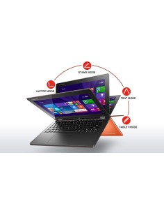 Lenovo IdeaPad Yoga 2 11" Ibrido (2 in 1) 29,5 cm (11.6") Touch screen HD Intel® Core™ i3 4 GB DDR3L-SDRAM 128 GB SSD Windows 2