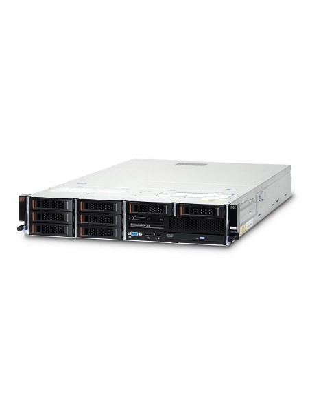 Lenovo System x 3630 M4 server 32 TB 2,2 GHz 8 GB Armadio (2U) Famiglia Intel® Xeon® E5 v2 550 W DDR3-SDRAM