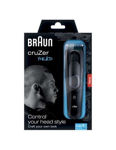 Braun CruZer5 head Nero