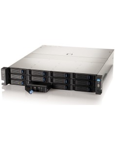 Lenovo TotalStorage Series EMC PX12-400R Server di archiviazione Armadio (2U) Collegamento ethernet LAN Nero, Grigio i3-3220