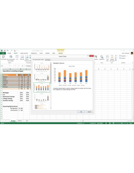 Microsoft Office Home and Student 2013 1 licenza e Inglese