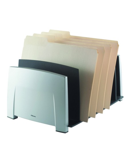 Fellowes 8031801 scatola per la conservazione di documenti Nero, Argento