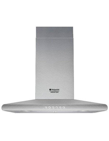 Hotpoint HNC 6.8 ABI X HA cappa aspirante Cappa aspirante a parete Acciaio inossidabile 772 m³ h
