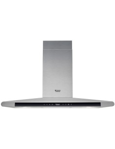 Hotpoint HLC 9.5S AT X HA cappa aspirante Cappa aspirante a parete Acciaio inossidabile 486 m³ h