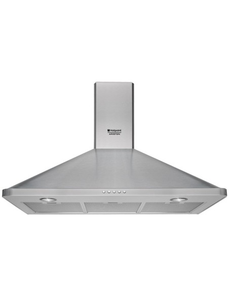 Hotpoint HNP 9.6 AM X HA cappa aspirante Cappa aspirante a parete Acciaio inossidabile 550 m³ h