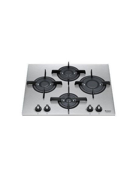 Hotpoint PK 644 D GH E X HA piano cottura Acciaio inossidabile Da incasso Gas 4 Fornello(i)