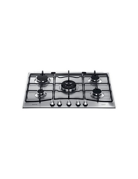 Hotpoint PC 750 T E X HA piano cottura Acciaio inossidabile Da incasso Gas 5 Fornello(i)