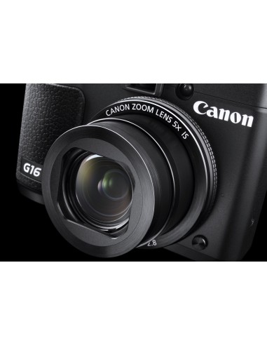 Canon PowerShot G16 1 1.7" Fotocamera compatta 12,1 MP CMOS 4000 x 3000 Pixel Nero