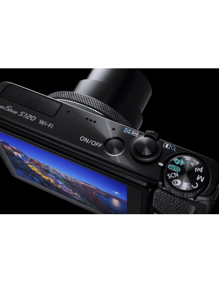 Canon PowerShot S120 1 1.7" Fotocamera compatta 12,1 MP CMOS 4000 x 3000 Pixel Nero
