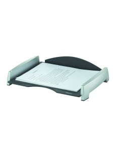 Fellowes 8031701 vassoio da scrivania Plastica Nero, Argento