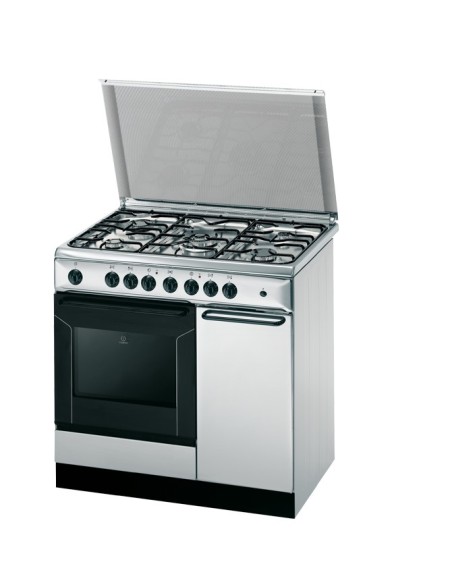 Indesit K9F71S(X) I S cucina Gas Acciaio inossidabile C