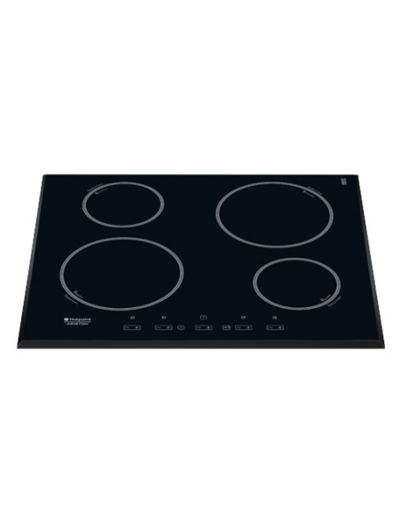 Hotpoint KIX 644 B E IT piano cottura Nero Da incasso Piano cottura a induzione 4 Fornello(i)