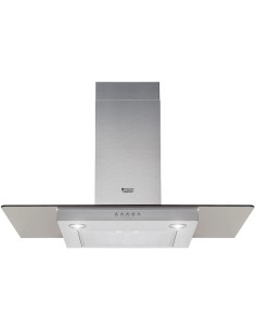 Hotpoint HGF 9.5 AM X HA cappa aspirante Cappa aspirante a parete Acciaio inossidabile 434 m³ h