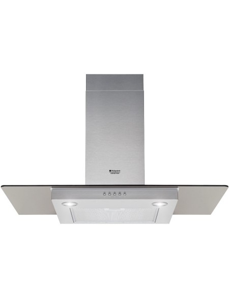 Hotpoint HGF 9.5 AM X HA cappa aspirante Cappa aspirante a parete Acciaio inossidabile 434 m³ h