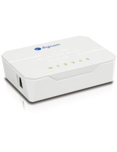 Digicom SWF05-T01 Fast Ethernet (10 100) Bianco