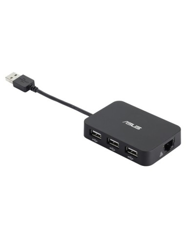 ASUS USB Hub + Ethernet Port Combo 480 Mbit s Nero