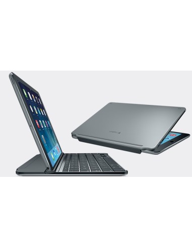 Logitech Ultrathin Grigio Bluetooth QZERTY Italiano