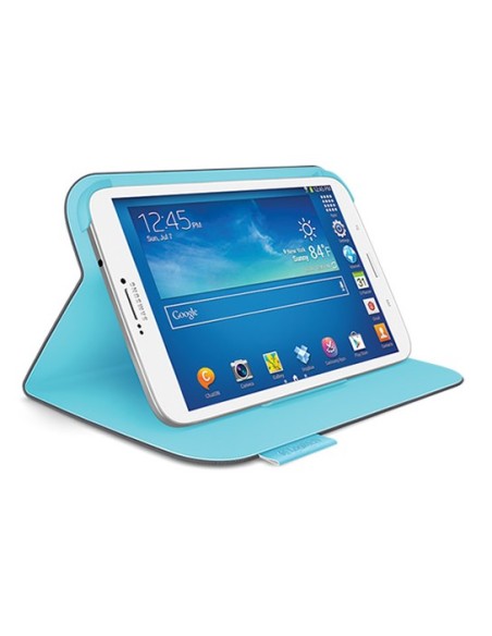 Logitech Folio Samsung Galaxy Tab® 3 (8.0”) 20,3 cm (8") Custodia a libro Grigio