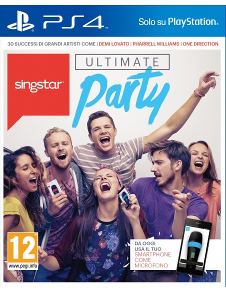 Sony SingStar  Ultimate Party, PS4 Standard ITA PlayStation 4
