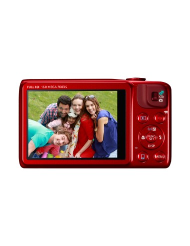 Canon PowerShot SX600 HS 1 2.3" Fotocamera compatta 16 MP CMOS 4608 x 3456 Pixel Rosso