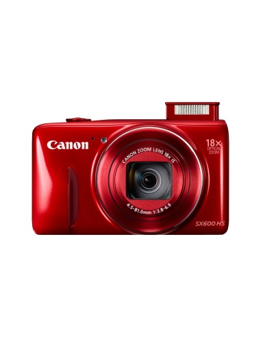 Canon PowerShot SX600 HS 1 2.3" Fotocamera compatta 16 MP CMOS 4608 x 3456 Pixel Rosso