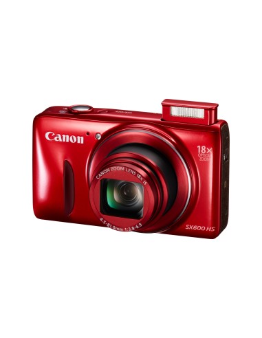 Canon PowerShot SX600 HS 1 2.3" Fotocamera compatta 16 MP CMOS 4608 x 3456 Pixel Rosso
