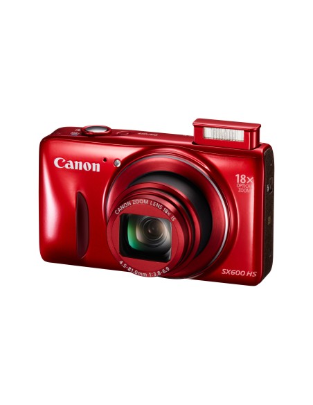 Canon PowerShot SX600 HS 1 2.3" Fotocamera compatta 16 MP CMOS 4608 x 3456 Pixel Rosso