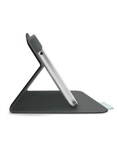 Logitech 939-000752 custodia per tablet 17,8 cm (7") Custodia a libro Nero, Carbonio