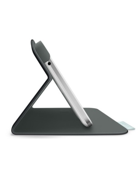 Logitech 939-000752 custodia per tablet 17,8 cm (7") Custodia a libro Nero, Carbonio
