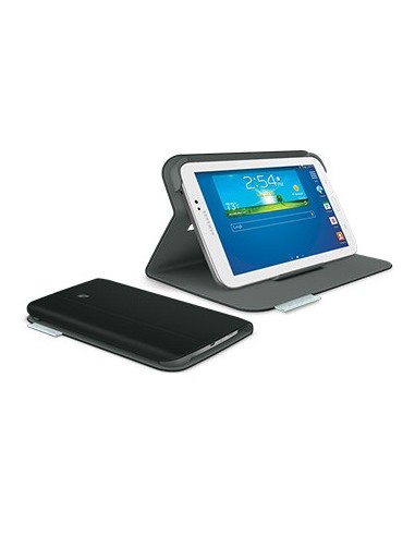 Logitech 939-000752 custodia per tablet 17,8 cm (7") Custodia a libro Nero, Carbonio