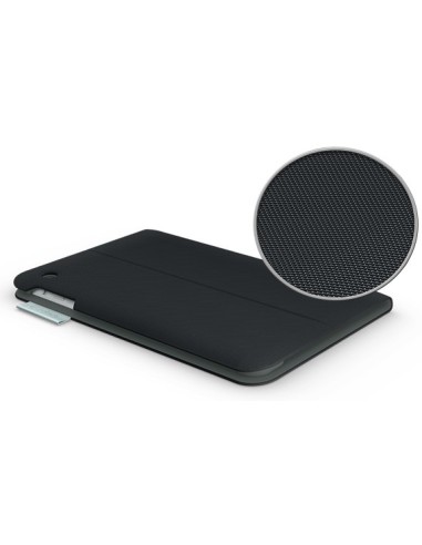 Logitech Folio Protective Case 20,1 cm (7.9") Custodia a libro Nero, Carbonio