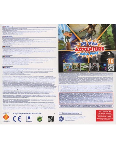 Sony Console Ps Vita 2000+adv Mega Pack+mc 8g