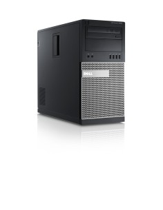 DELL OptiPlex 9020 MT DDR3-SDRAM i5-4590 Mini Tower Intel® Core™ i5 8 GB 500 GB Hard Disk Ibrido Windows 7 Professional PC Nero