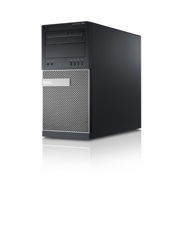 DELL OptiPlex 9020 MT DDR3-SDRAM i5-4590 Mini Tower Intel® Core™ i5 8 GB 500 GB Hard Disk Ibrido Windows 7 Professional PC Nero