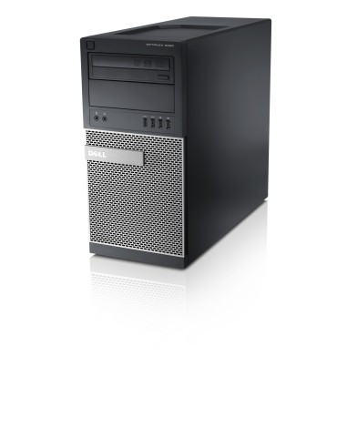 DELL OptiPlex 9020 MT DDR3-SDRAM i5-4590 Mini Tower Intel® Core™ i5 8 GB 500 GB Hard Disk Ibrido Windows 7 Professional PC Nero