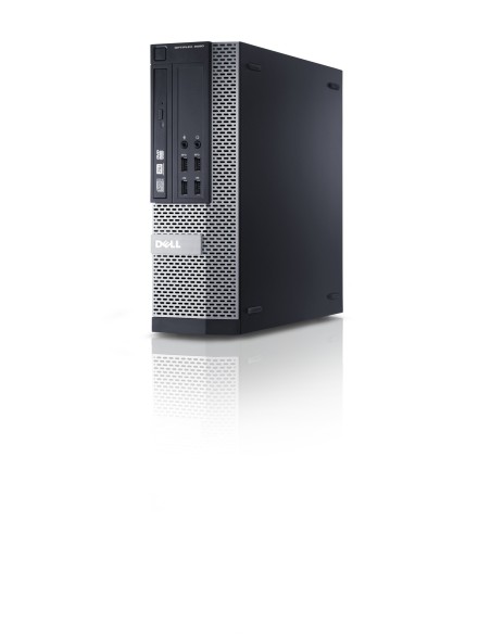 DELL OptiPlex 9020 DDR3-SDRAM i5-4590 SFF Intel® Core™ i5 8 GB 500 GB Hard Disk Ibrido Windows 7 Professional PC Nero