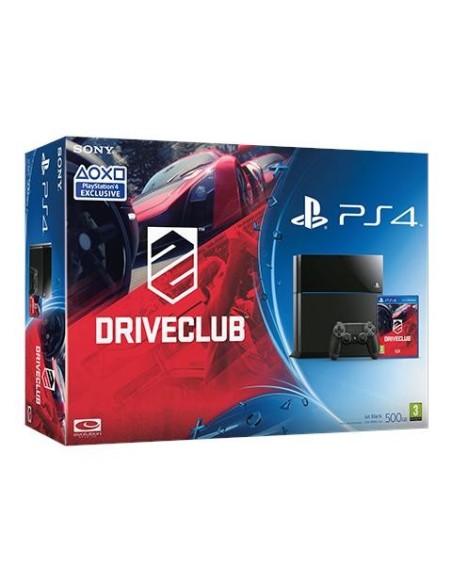 Sony PS4 500GB B Chassis, DRIVECLUB Wi-Fi Nero