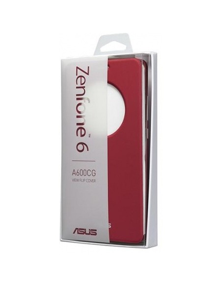 ASUS 90XB00RA-BSL0Q0 custodia per cellulare Custodia flip a libro Rosso