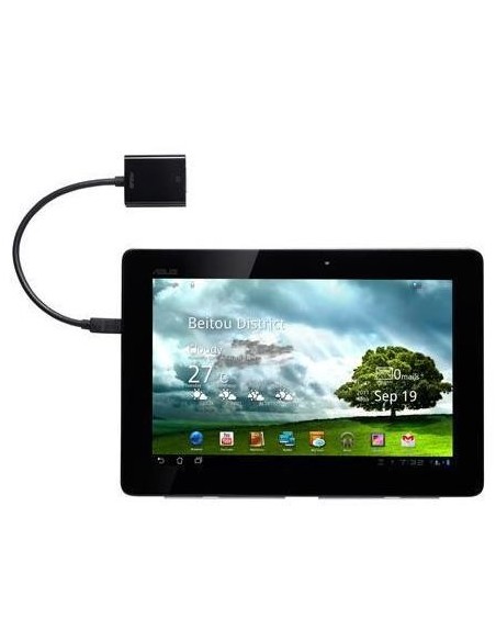 ASUS 90-XB3900CA0006 cavo e adattatore video VGA (D-Sub) HDMI tipo D (Micro) Nero