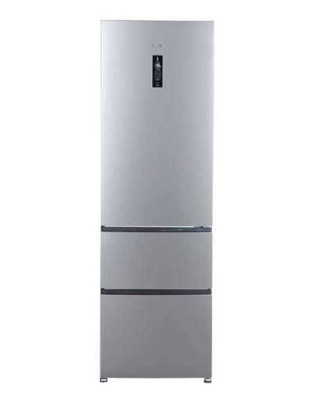 Haier A2FE735CXJ frigorifero con congelatore Libera installazione 351 L Acciaio inossidabile