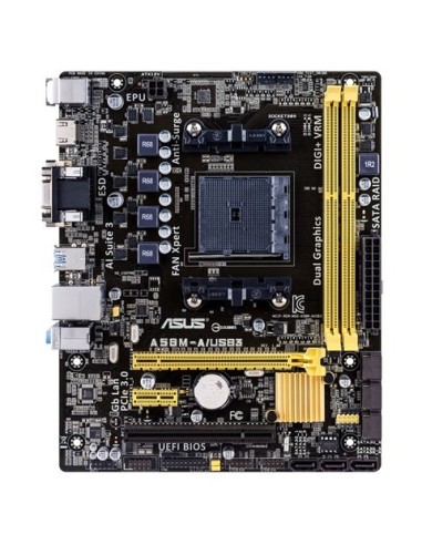 ASUS A58M-A USB3 AMD A58 FCH (Bolton D2) Socket FM2+ micro ATX
