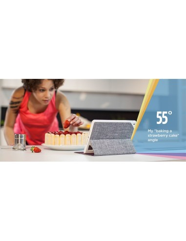 Logitech Hinge 25,4 cm (10") Custodia a libro Marrone