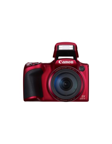 Canon PowerShot SX400 IS 1 2.3" Fotocamera Bridge 16 MP CCD 4608 x 3456 Pixel Nero, Rosso