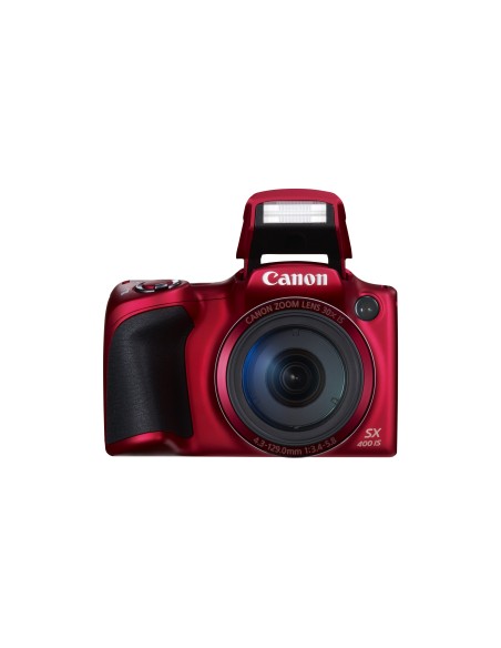 Canon PowerShot SX400 IS 1 2.3" Fotocamera Bridge 16 MP CCD 4608 x 3456 Pixel Nero, Rosso